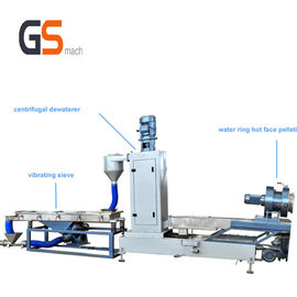 چین سیستم حلقه آب Pelleting سیستم فرایند Pelletizing پلاستیک 300 - 400 Kg / H سرعت کارخانه
