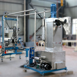 چین گرانول ترکیبی PE ماشین تولید پلت، 500Kg / H Pelletising زیر آب کارخانه
