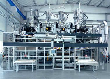 چین دکوراسیون نرم ماشین اکستروژن بازیگران فیلم 3D فیلم برجسته سازی 5 - 15m / min سرعت کارخانه